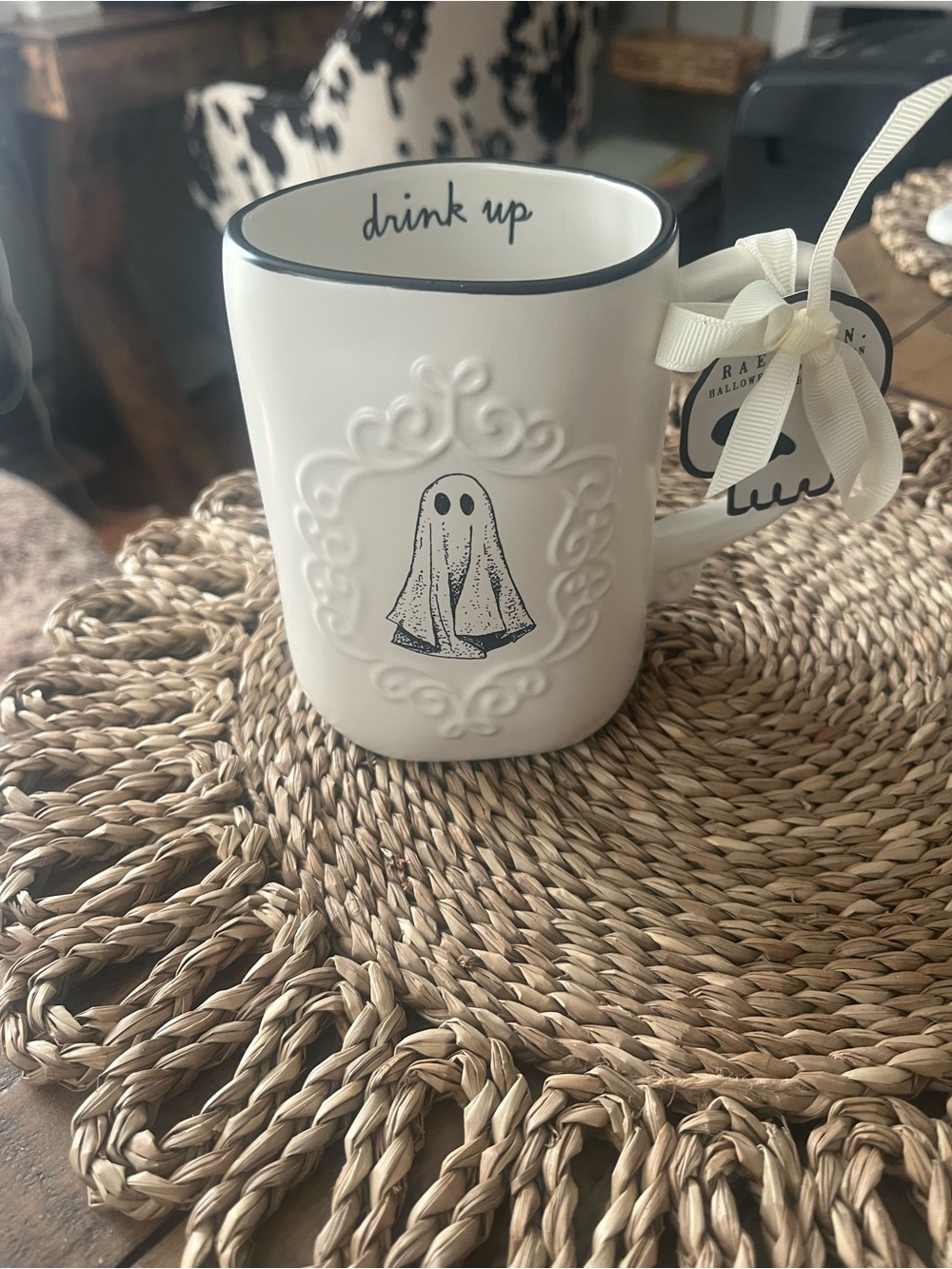 NWT Rae Dunn Ghost Mug